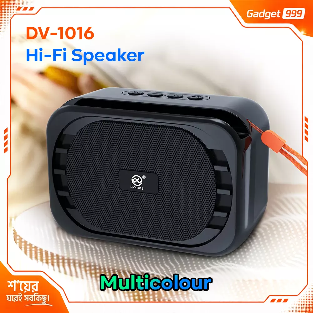 DV-1016 Hi-Fi Portable Bluetooth Speaker